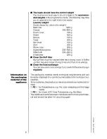 Preview for 8 page of AEG lavatherm 540 microcomputer Operating Instructions Manual