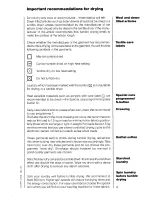 Preview for 9 page of AEG lavatherm 540 microcomputer Operating Instructions Manual