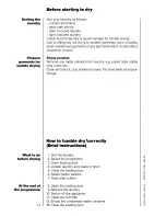 Preview for 14 page of AEG lavatherm 540 microcomputer Operating Instructions Manual