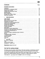 Preview for 3 page of AEG LAVATHERM 550 K Operating Instructions Manual