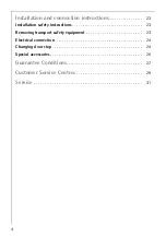 Preview for 4 page of AEG LAVATHERM 5540 User Information