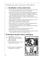 Preview for 24 page of AEG LAVATHERM 55800 User Information