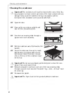 Preview for 24 page of AEG LAVATHERM 56600 Operating Instructions Manual