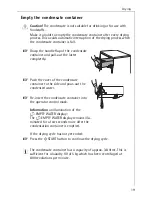 Предварительный просмотр 19 страницы AEG LAVATHERM 56609 EXCLUSIV Operating Instructions Manual