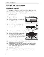 Предварительный просмотр 24 страницы AEG LAVATHERM 56609 EXCLUSIV Operating Instructions Manual