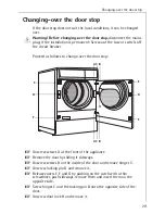 Предварительный просмотр 29 страницы AEG LAVATHERM 56609 EXCLUSIV Operating Instructions Manual