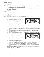 Preview for 22 page of AEG LAVATHERM 56740 User Manual