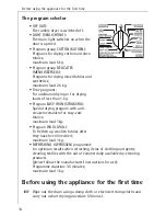 Предварительный просмотр 14 страницы AEG LAVATHERM 57320 Operating Instructions Manual