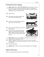 Preview for 19 page of AEG LAVATHERM 57560 electronic Operating Instructions Manual