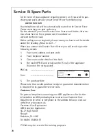 Preview for 28 page of AEG LAVATHERM 57560 electronic Operating Instructions Manual