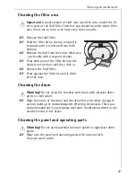 Предварительный просмотр 27 страницы AEG LAVATHERM 57700 Operating Instructions Manual