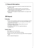 Preview for 7 page of AEG LAVATHERM 57760 electronic Operating Instructions Manual