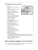 Preview for 13 page of AEG LAVATHERM 57760 electronic Operating Instructions Manual