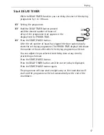 Preview for 17 page of AEG LAVATHERM 57760 electronic Operating Instructions Manual