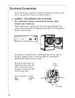 Preview for 38 page of AEG LAVATHERM 57760 electronic Operating Instructions Manual