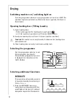 Предварительный просмотр 12 страницы AEG LAVATHERM 57800 User Information