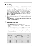 Preview for 7 page of AEG LAVATHERM 57810 User Information