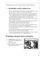 Preview for 25 page of AEG LAVATHERM 57810 User Information