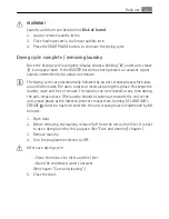 Preview for 21 page of AEG LAVATHERM 58840 User Manual