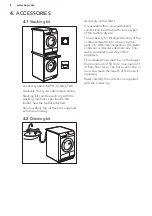 Предварительный просмотр 8 страницы AEG LAVATHERM 61275AC User Manual