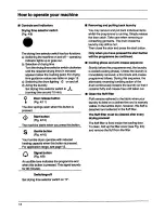 Preview for 8 page of AEG Lavatherm 620 Operating Instructions Manual