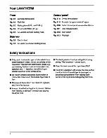 Preview for 6 page of AEG Lavatherm 623 Operating Instructions Manual