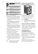 Предварительный просмотр 76 страницы AEG LAVATHERM 65278AC User Manual