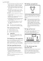 Предварительный просмотр 74 страницы AEG LAVATHERM 65370AH2 User Manual