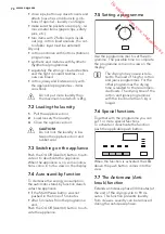 Предварительный просмотр 74 страницы AEG LAVATHERM 65370AH3 User Manual