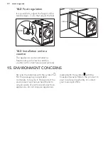 Предварительный просмотр 22 страницы AEG LAVATHERM 65770IH3 User Manual