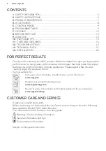 Preview for 2 page of AEG LAVATHERM 67680IH3 User Manual