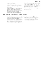 Preview for 21 page of AEG LAVATHERM 6DBG720N User Manual