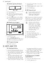 Предварительный просмотр 14 страницы AEG LAVATHERM 6DBG721M User Manual