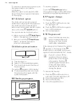 Предварительный просмотр 14 страницы AEG LAVATHERM 6DEL821G User Manual