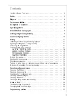 Preview for 3 page of AEG LAVATHERM 7041 TK ELECTRONIC User Information