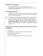 Preview for 14 page of AEG LAVATHERM 7041 TK ELECTRONIC User Information