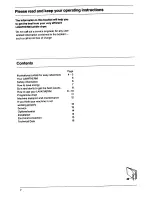 Preview for 2 page of AEG Lavatherm 720 Operating Instructions Manual