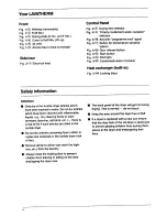 Preview for 6 page of AEG Lavatherm 720 Operating Instructions Manual