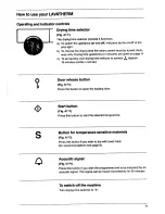 Preview for 9 page of AEG Lavatherm 720 Operating Instructions Manual