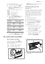 Предварительный просмотр 15 страницы AEG LAVATHERM 7DBE38W User Manual