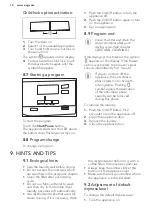 Preview for 14 page of AEG LAVATHERM 7DEE832R User Manual