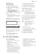 Предварительный просмотр 43 страницы AEG LAVATHERM 87685DIH User Manual