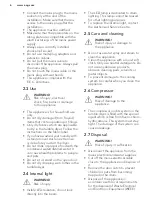 Preview for 6 page of AEG LAVATHERM 8DBE941R User Manual