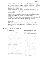 Preview for 5 page of AEG LAVATHERM 8DBG48S User Manual