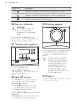 Preview for 14 page of AEG LAVATHERM 8DBG48S User Manual