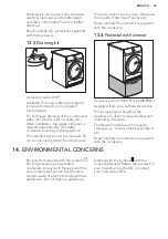 Предварительный просмотр 23 страницы AEG LAVATHERM 8DBG84W User Manual