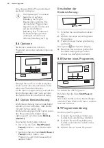 Предварительный просмотр 38 страницы AEG LAVATHERM 8DBG84W User Manual