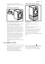 Предварительный просмотр 47 страницы AEG LAVATHERM 8DBG84W User Manual