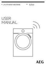 Предварительный просмотр 1 страницы AEG LAVATHERM 8DEA866C User Manual