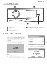 Предварительный просмотр 9 страницы AEG LAVATHERM 8DEA866C User Manual